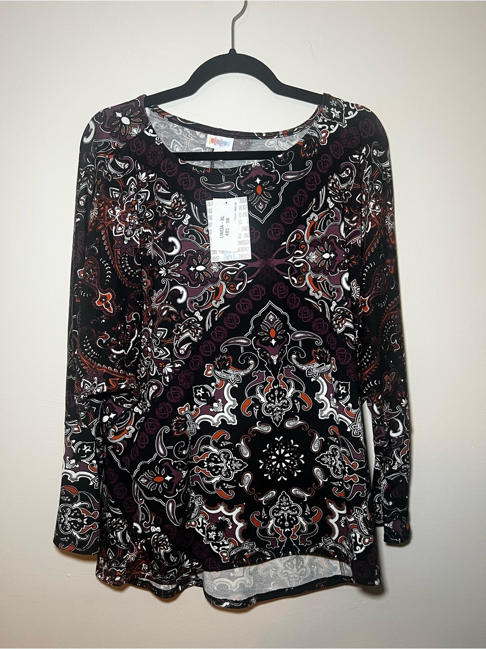 LuLaRoe Linda Batwing Dolman Top